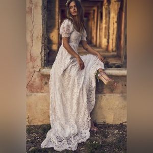 LoveShackFancy Viviana wedding bridal collection dress 6 NWT